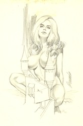 Originalzeichnung Erotische Pin-ups (Bild 092)