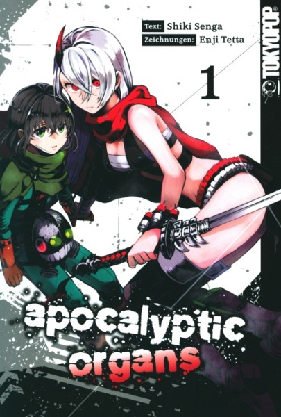 Apocalyptic Organs (Tokyopop, Tb.) Nr. 1-4