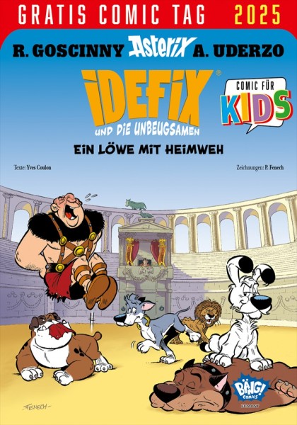 Gratis Comic Tag 2025: Idefix und die Unbeugsamen