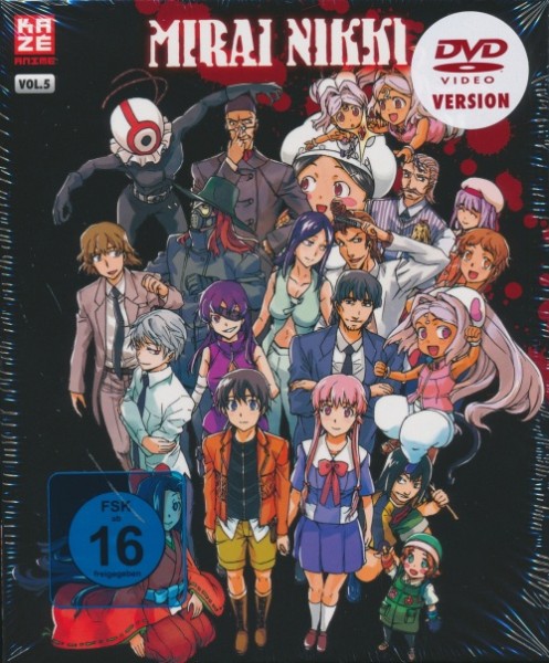 Mirai Nikki Vol. 5 DVD