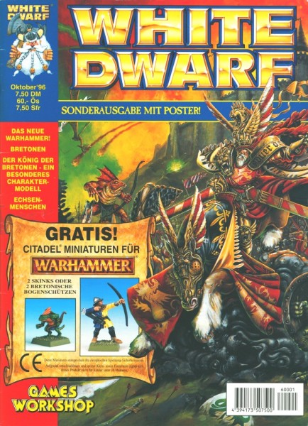 White Dwarf Sonderausgabe Okt.96 mit Poster