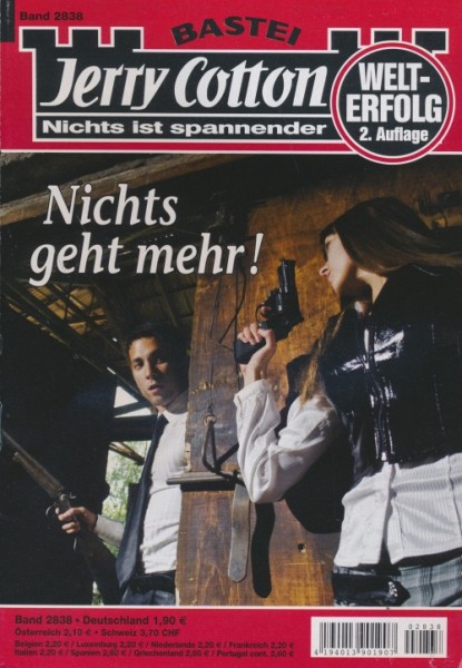 Jerry Cotton 2. Auflage 2838