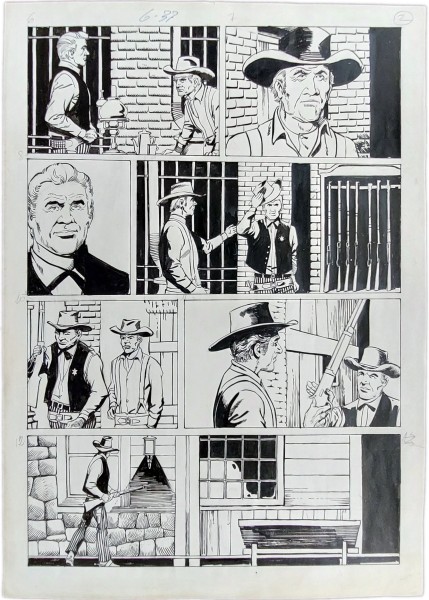 Originalzeichnung (1836) Bonanza 77 Seite 2 ÜF