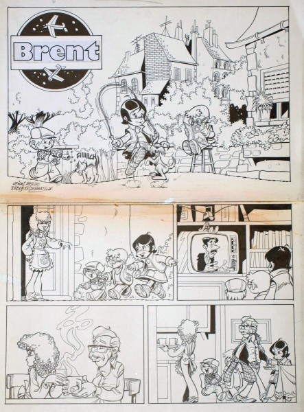 Originalzeichnung (1305) Kiko-2000 ÜF