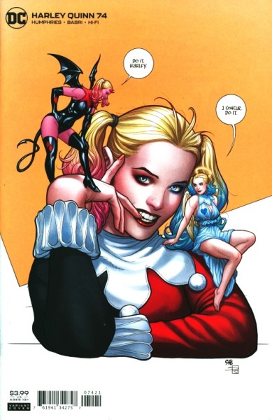 Harley Quinn (2016) Frank Cho Variant Cover 74