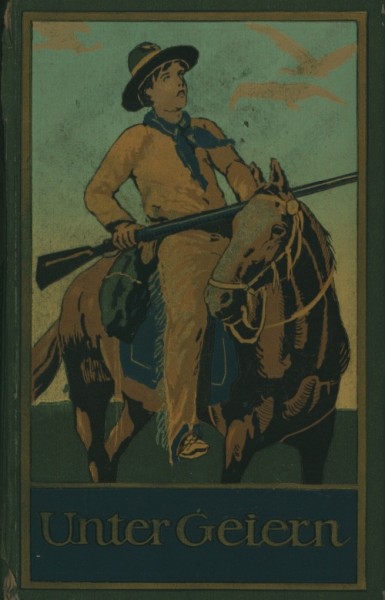 Karl May's gesammelte Werke (Radebeul 1915-1945) Nr.35 Unter Geiern (34.-81. Tsd.) Pappband