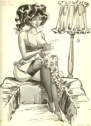 Originalzeichnung Erotische Pin-ups (Bild 004)