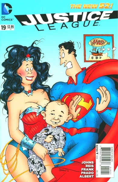 Justice League (2011) MAD Variant Cover 19