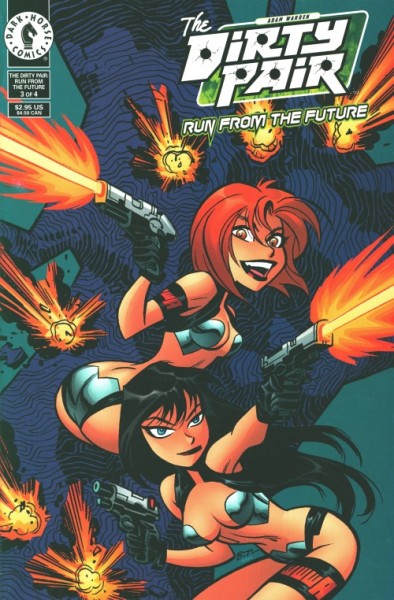 Dirty Pair: Run from the Future (Bruce Timm Cover) 3