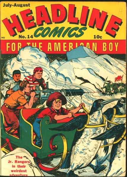 Headline Comics (1943) Nr.14 Graded 3.5
