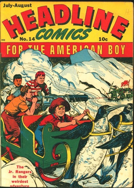 Headline Comics (1943) Nr.14 Graded 3.5