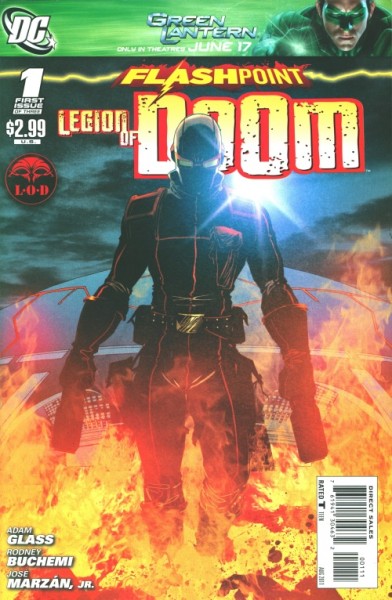 Flashpoint (2011) Legion of Doom 1-3 kpl. (Z1-2)
