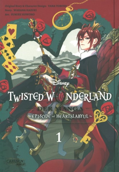 Twisted Wonderland: Der Manga (Carlsen, B.) Nr. 1-4