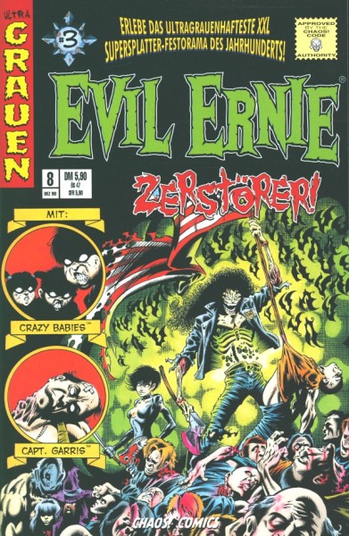 Evil Ernie: farbig (Chaos!, Gb.) Variant Nr. 8