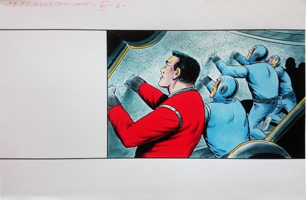 Originalzeichnung (1451) Hansrudi Wäscher - Nick