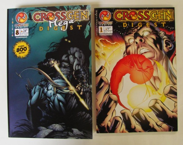 Crossgen Digest (Crossgen, Br.) Nr. 1-8 kpl. (Z1-2)
