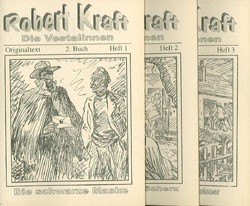 Robert Kraft: Vestalinnen 2. Buch (Romanheftreprints, Vorkrieg) Nr. 1-13 kpl. (neu)