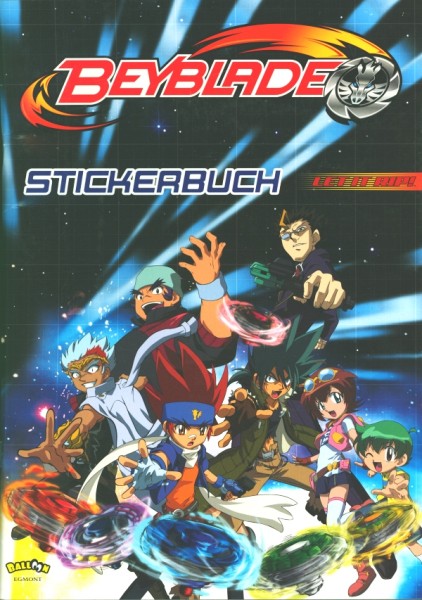Egmont SBA Beyblade Stickerbuch (30515/o.Nr.) komplett Sammelbilderalbum