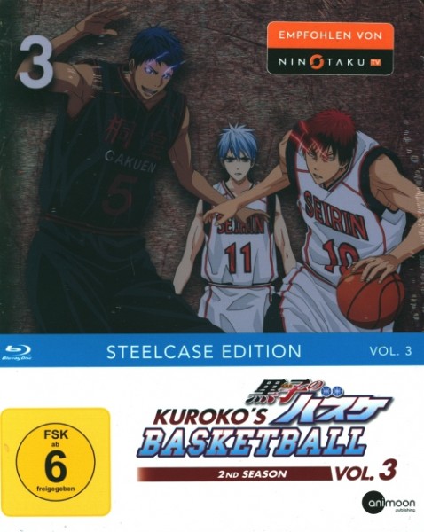 Kuroko's Basketball 2nd Season Vol. 3 Blu-ray