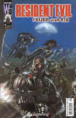 Resident Evil (mg publishing, Gb.) Feuer und Eis Nr. 1-4 kpl. (Z1-2)