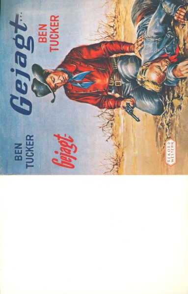 Tucker, Ben Leihbuch SU Gejagt (Rekord) nur Schutzumschlag