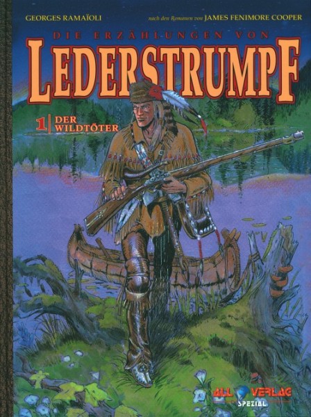 Erzählungen von Lederstrumpf (All Verlag, B.) VZA Nr. 1-5 Vorzugsausgabe