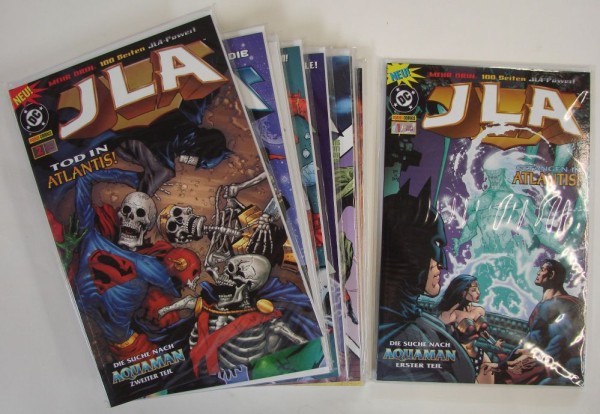 JLA Sonderband (Panini, Br., 2004) Nr. 1-18 kpl. (Z1-2)