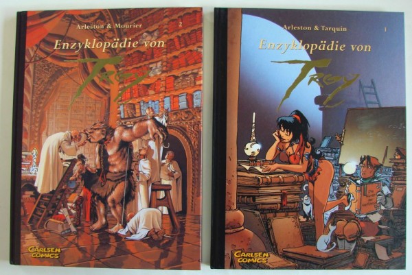 Enzyklopädie von Troy (Carlsen, B.) Nr. 1+2 kpl. (Z1)