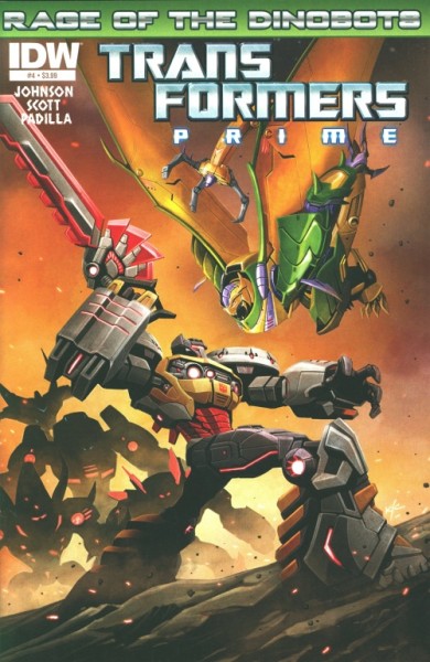 Transformers Prime: Rage of the Dinobots (2012) 1-4 kpl. (Z1)