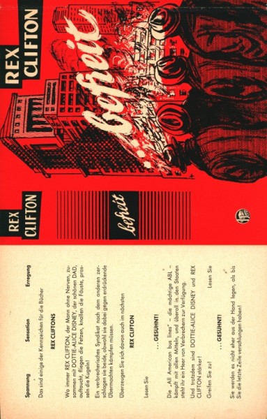 Rex Clifton Leihbuch SU ...befreit (Heros) nur Schutzumschlag