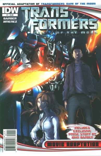 Transformers: Dark of the Moon Movie Adaptation (2011) 1-4 kpl. (Z1)