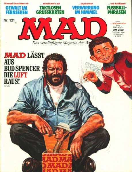 Mad (BSV, GbÜ.) Nr. 121-125, 127-141, 143-152, 154-164, 166-176, 178-186, 188-247, 249-250