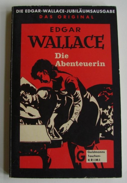 Edgar Wallace (Goldmann, Tb.) Nr. 1-82 kpl. (Z0-2) Schwarze Serie