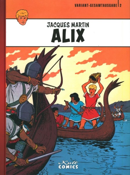 Alix Gesamtausgabe (Kult Comics, B.) Luxusausgabe Nr. 2,4,5,7,8