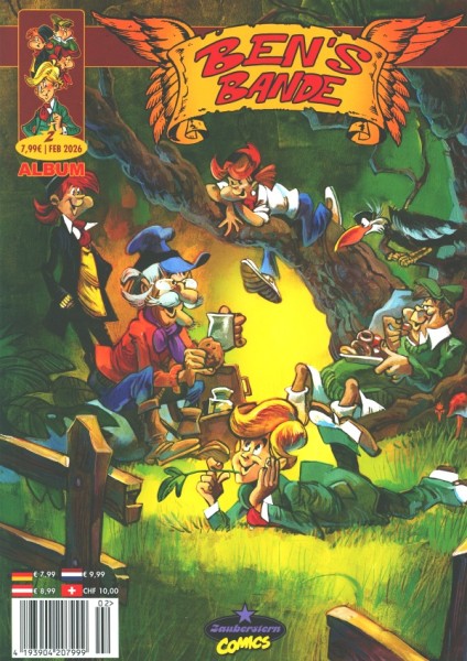 Ben´s Bande Comic Magazin (Zauberstern, GbÜ) Nr. 1-2