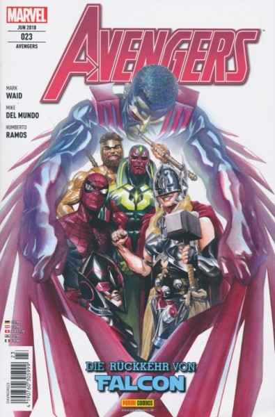 Avengers (Panini, Gb., 2016) Nr. 23,27,29,33