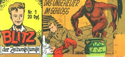 Blitz der Zeitungsjunge (Hethke, picc., 1978) 1. Nachdruck Nr. 1-27