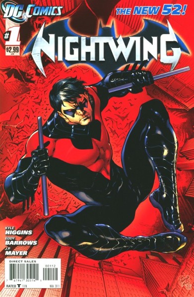 Nightwing (2011) 2nd Printing Variant Cover 1