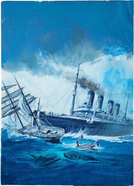 Originalzeichnung (1642) SOS