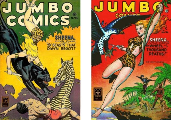 Jumbo Comics: Sheena 93/94 (12/25)