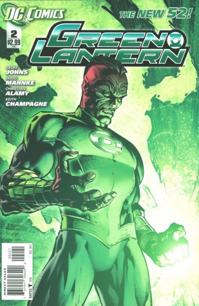 Green Lantern (2011) David Finch Variant Cover 2