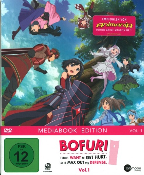 Bofuri Vol.1 DVD Mediabook im Schuber
