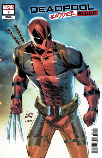 Deadpool: Badder Blood (2023) Rob Liefeld Variant Cover 3