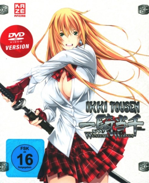 Ikki Tousen: Western Wolves DVD
