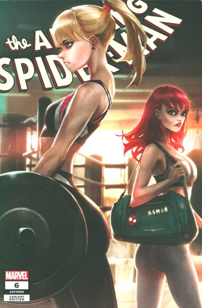 Amazing Spider-Man (2022) Frankie's Comics Variant Cover 6
