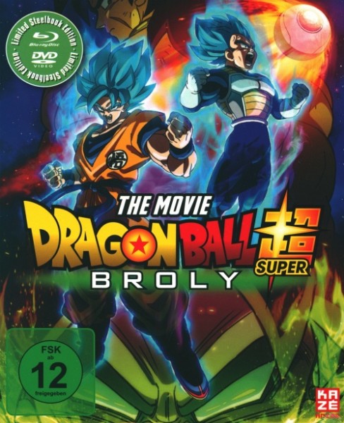 Dragon Ball Super: Broly Steelbook - Blu-ray + DVD