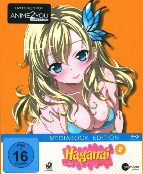 Haganai Vol. 2 Mediabook Edition Blu-ray