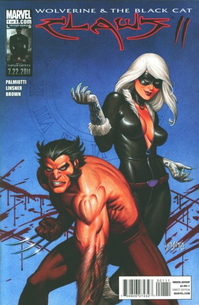 Wolverine & Black Cat: Claws 2 (2011) 1-3 kpl. (Z1)