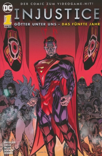 Injustice (Panini, Br.) Götter unter uns - Das fünfte Jahr Nr. 1-3 kpl. (Z1)