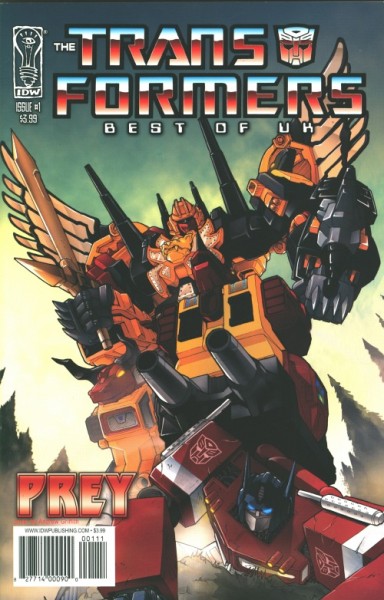 Transformers: Best of UK: Prey (2009) 1-5